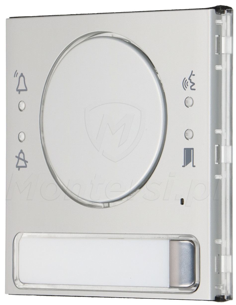 MTMFA1P - Panel frontowy z 1 przyciskiem i szybką