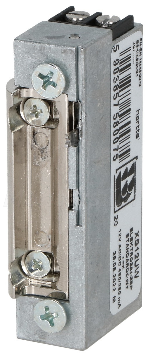 XS12UW - Elektrozaczep z blokadą