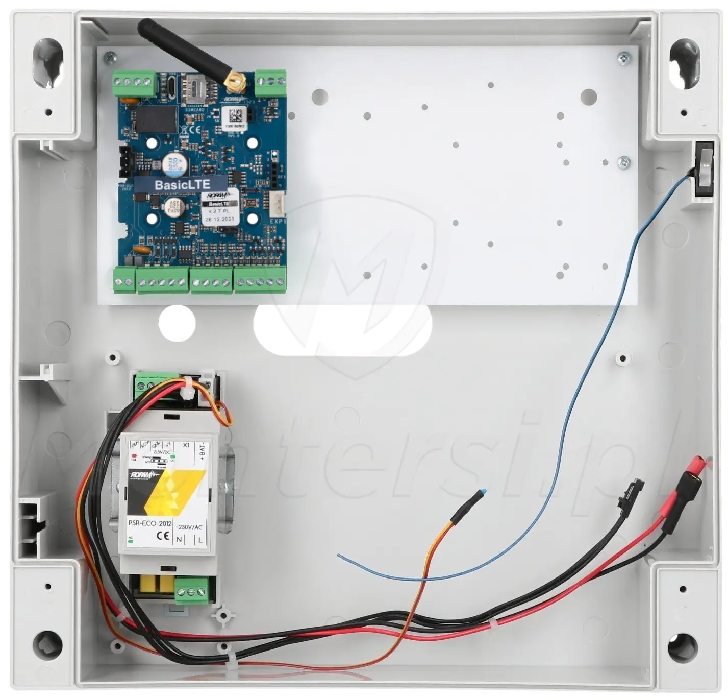 BasicLTE-SET - Zestaw modułu powiadomienia i sterowania LTE