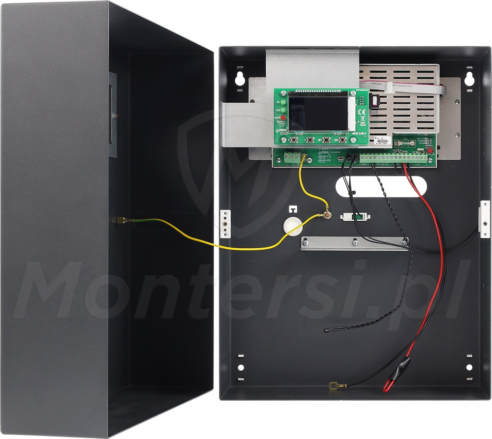 HPSG3-12V5A-C-LCD - Zasilacz buforowy 13.8 V DC / 5 A, Grade 3