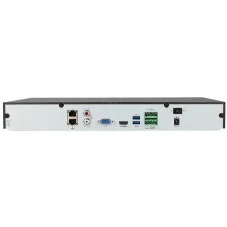 Tył rejestratora IP BCS-P-NVR1602-A-4K(4)