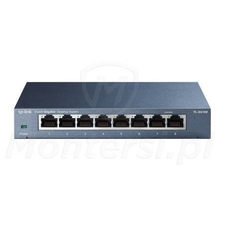 Front switcha TP-Link TL-SG108