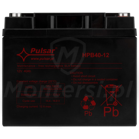 Front akumulatora HPB40-12