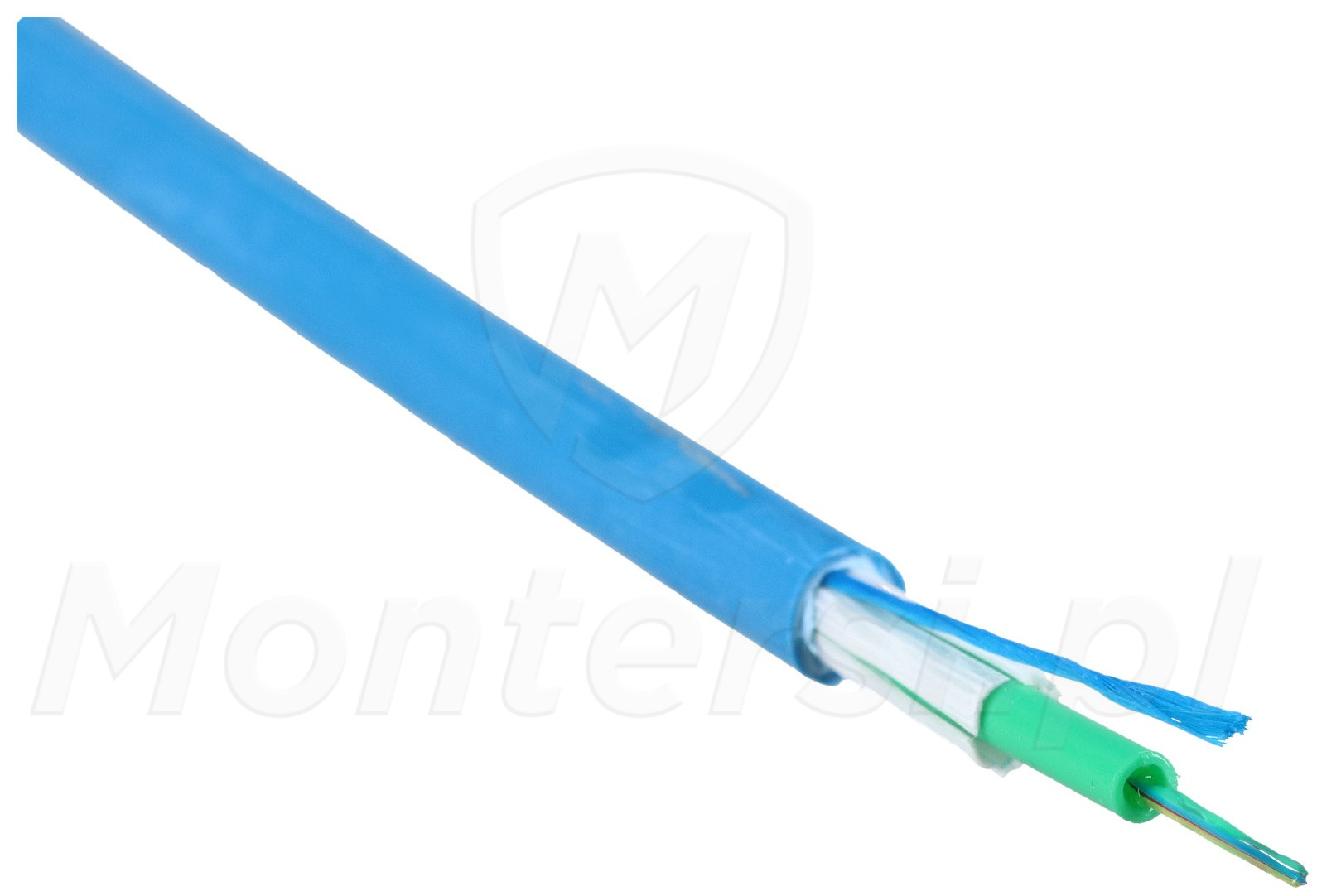 Kabel światłowodowy wielomodowy (4x OM3) - A-DQ(ZN)BH,