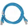 Patchcord F/UTP kat.6, długość 2m - niebieski