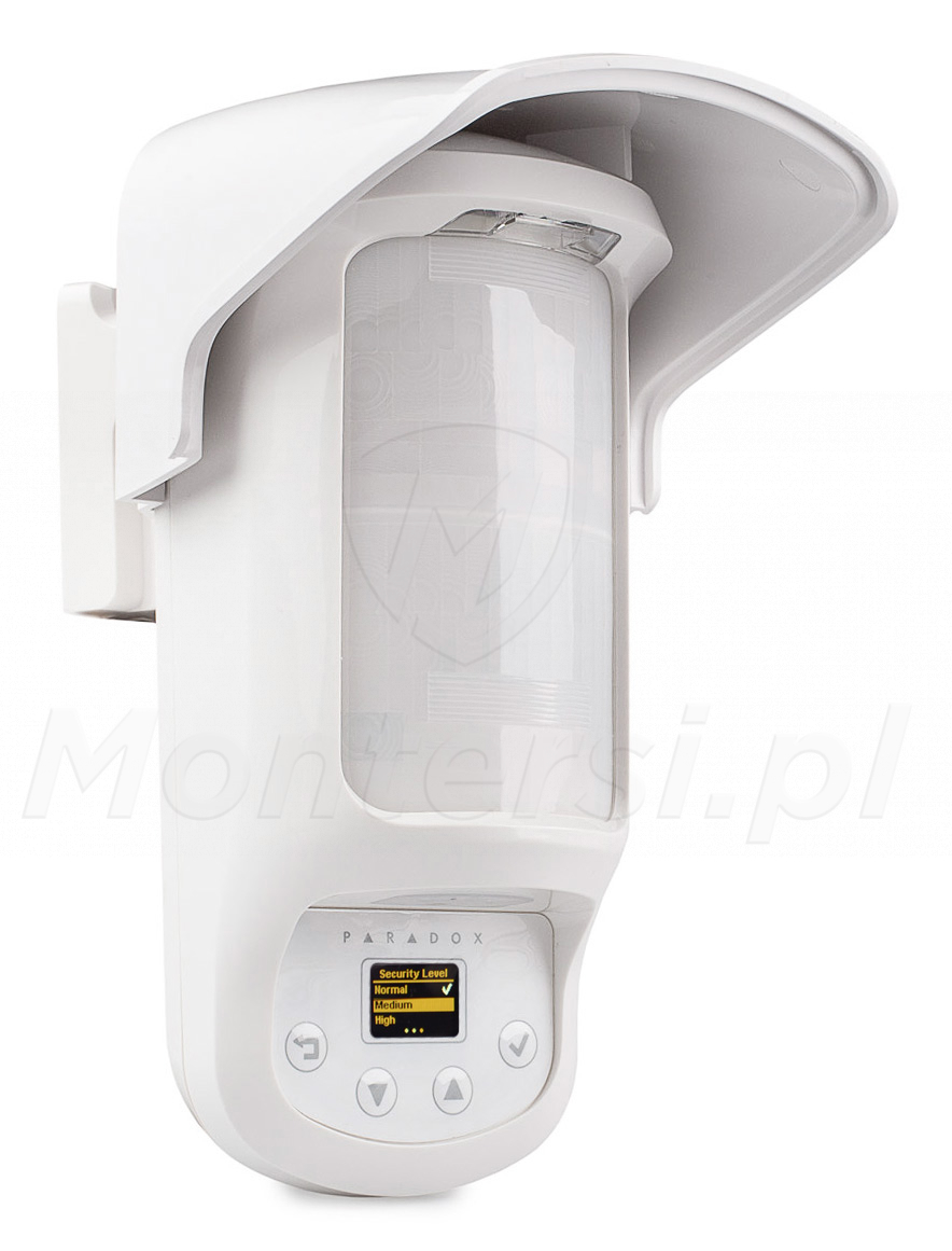 NVX80-EQ04 - Zewnętrzna, dualna czujka ruchu, antymasking, odporna na zwierzęta NVX80-EQ04 - Zewnętrzna, dualna czujka ruchu, antymasking, odporna na zwierzęta