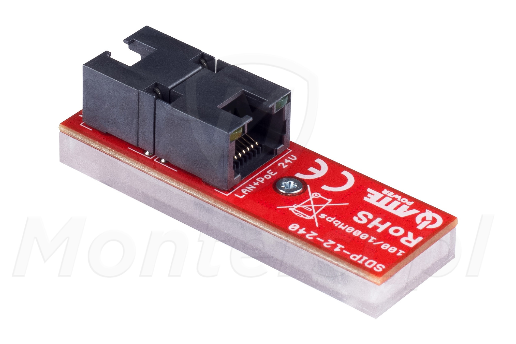 SDIP-12-240 - Gigabitowy adapter obniżający napięcie do 24 V DC