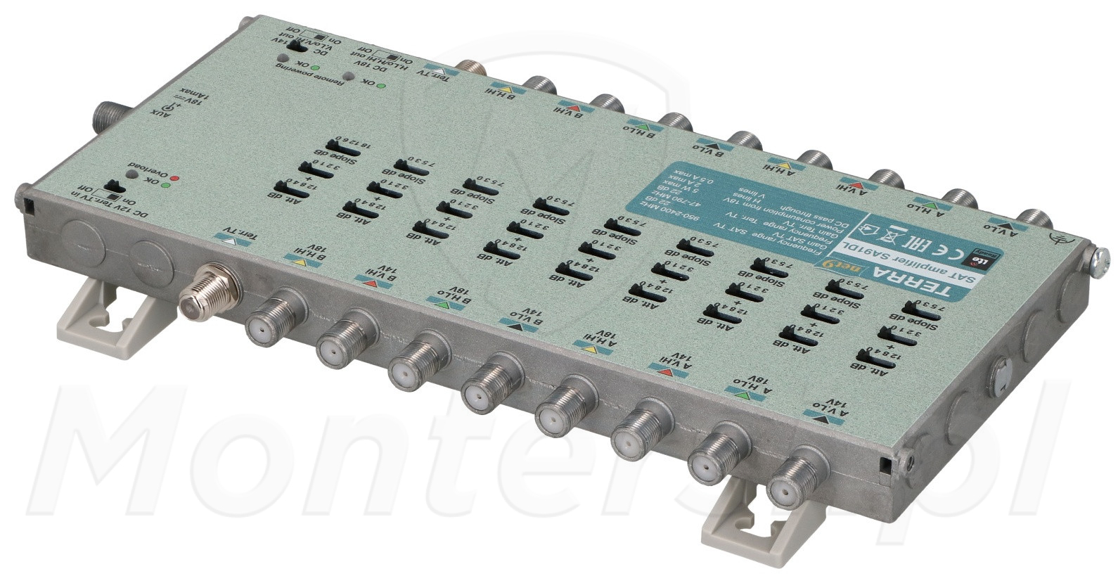 SA-91DL - Wzmacniacz do multiswitchy 9 wejściowych SA-91DL - Wzmacniacz do multiswitchy 9 wejściowych