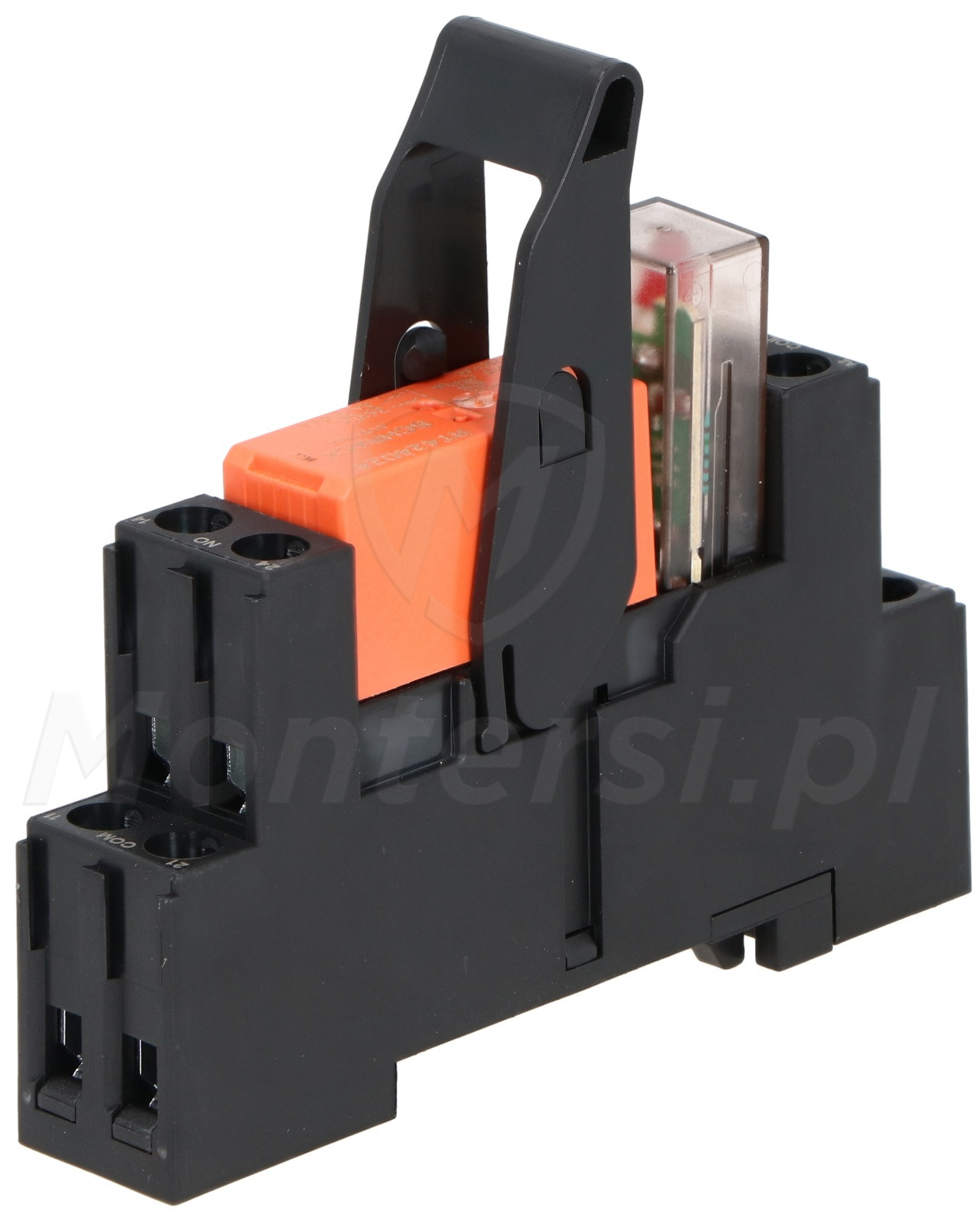 TR 43-K - przekaźnik pomocniczy do central oddymiania na szynę OMEGA