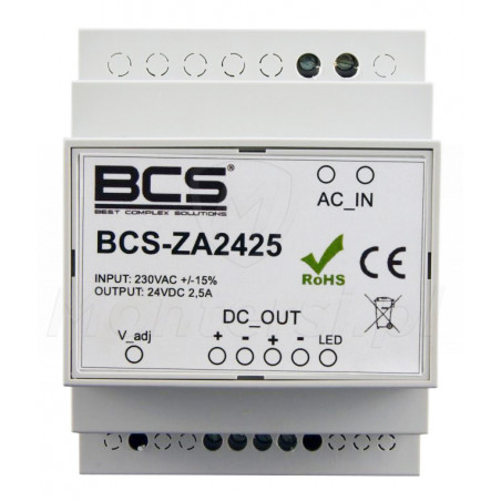 Zasilacz 24V BCS-ZA2425