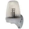 Biała lampa sygnalizacyjna KOGUT z uchwytem do montażu bocznego, antena 433.92MHz Biała lampa sygnalizacyjna KOGUT z uchwytem do montażu bocznego, antena 433.92MHz
