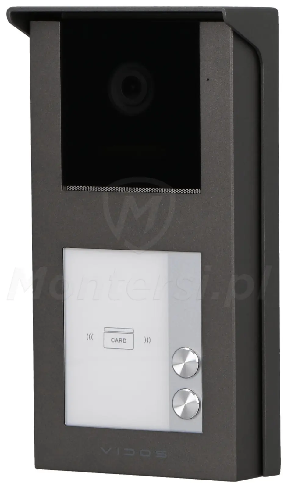 S201-2 - 2-abonentowy panel bramowy, czytnik UNIQUE, VIDOS 2IP