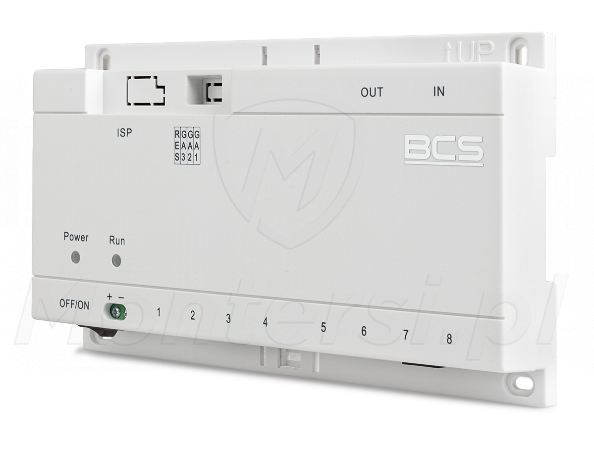 BCS-SP06 - 8-portowy switch PoE