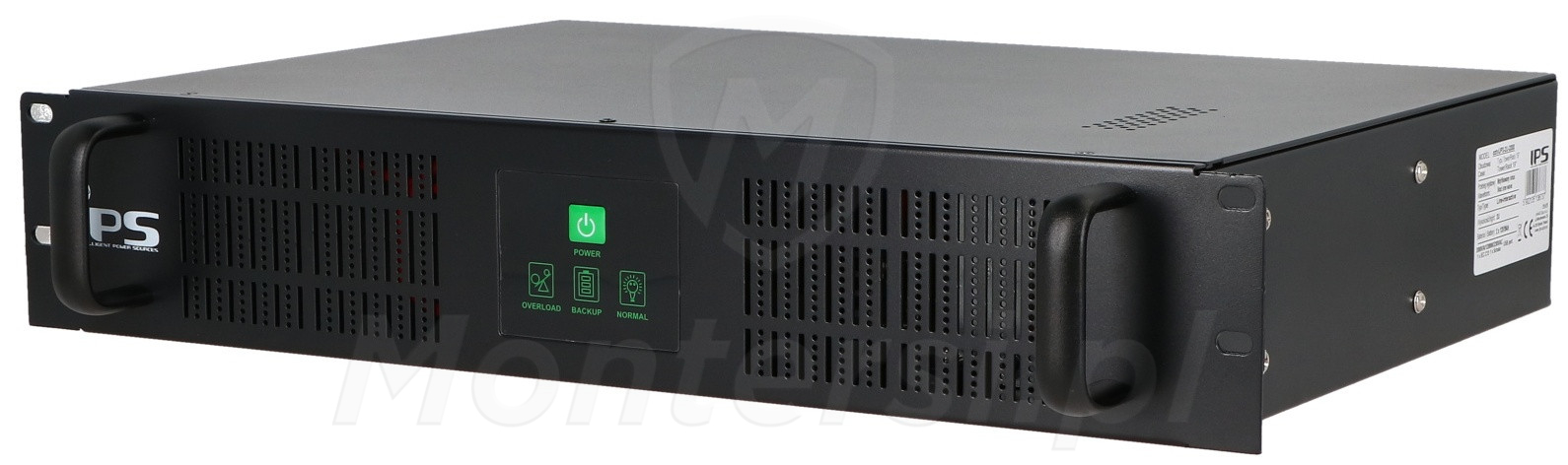 UPS RACK 2U 2000VA/1200W - Zasilacz UPS RACK