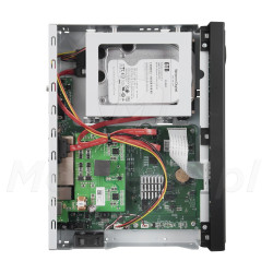 Wnętrze rejestratora IP BCS-U-NVR0162-A-4K-8P(6TB)