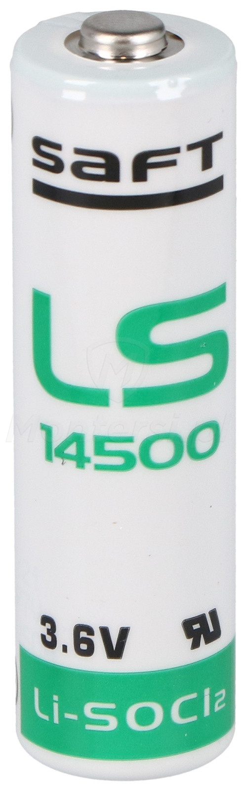 SAFT LS 14500 - Bateria AA, 3.6V, 2.6 Ah