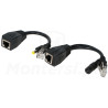 Adapter PoE - Zestaw transmisji danych i zasilania po skrętce