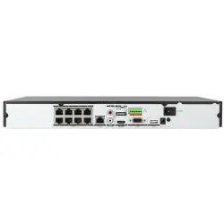 Tył rejestratora IP DS-7608NXI-K2/8P(D)