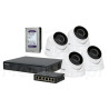 Zestaw monitoringu IP HIKVISION z kopułowymi kamerami 2 Mpx Zestaw monitoringu IP HIKVISION z kopułowymi kamerami 2 Mpx