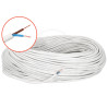 H03VV-F 2x0.5mm² - Wewnętrzny kabel zasilający 100m