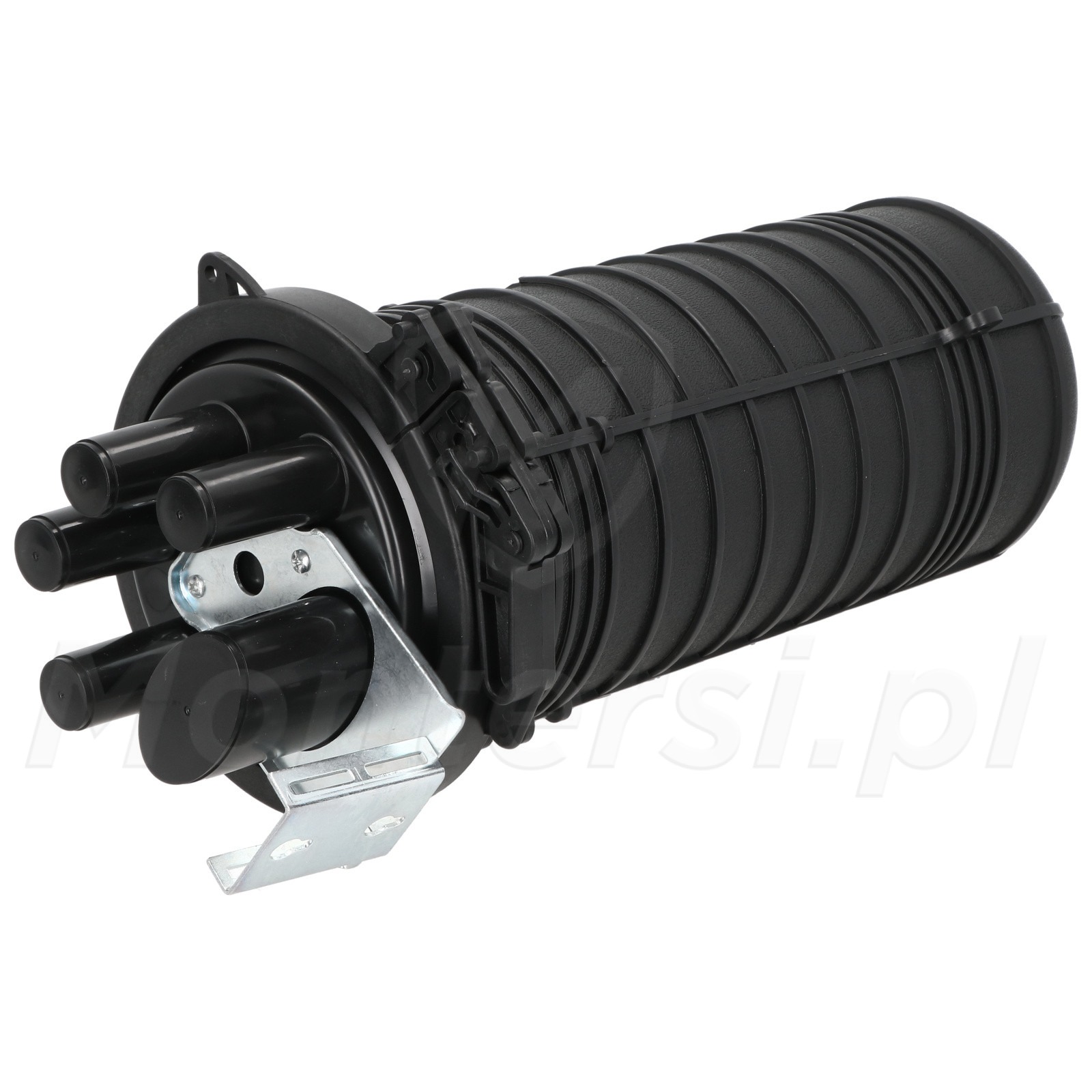 Mufa światłowodowa pionowa 96J, 4 porty okrągłe Mufa światłowodowa pionowa 96J, 4 porty okrągłe