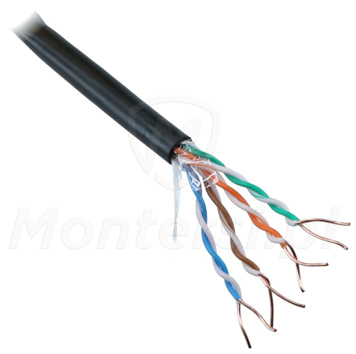 Przewód U/UTP kat. 6, zewnętrzny