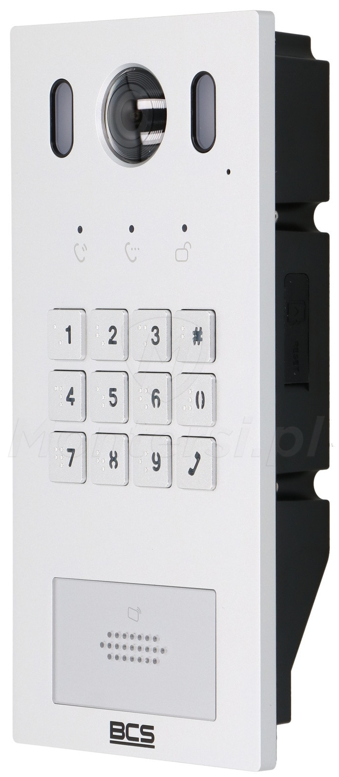 BCS-PAN1611S-S - 1-abonentowy panel bramowy IP