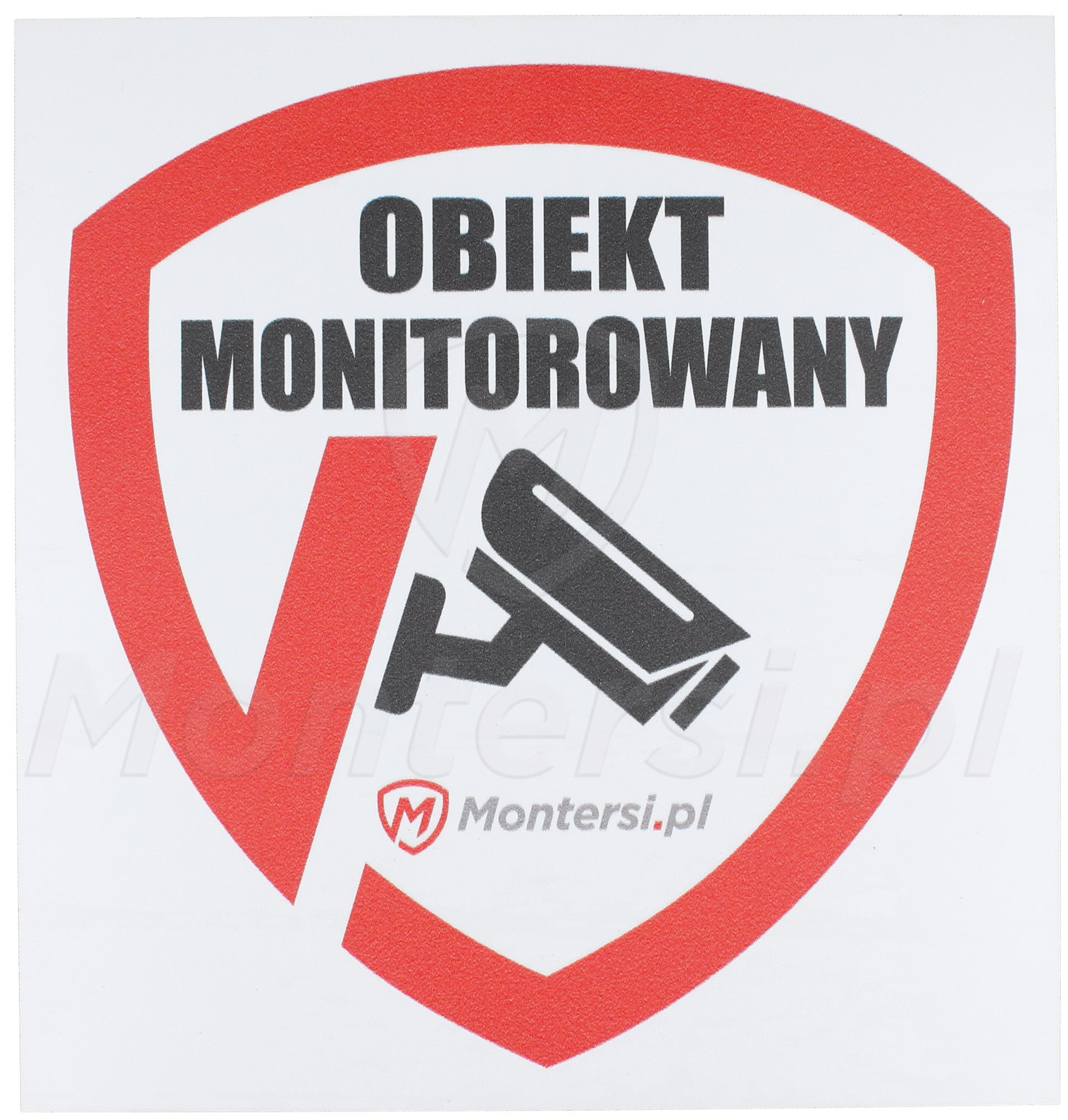 Tabliczka - obiekt monitorowany Tabliczka - obiekt monitorowany