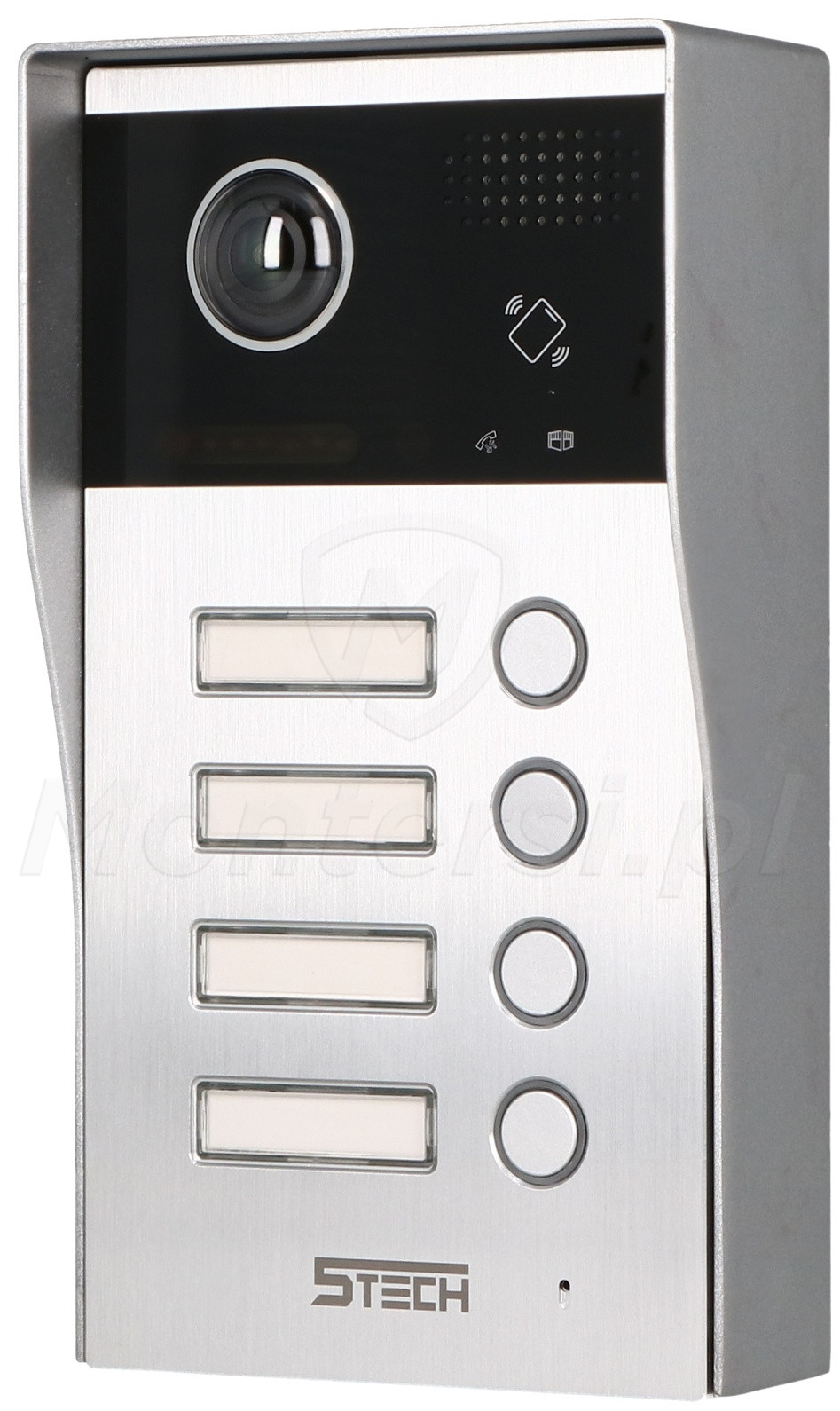 82251A-4C - 4 abonentowy panel bramowy 5TECH, RFID