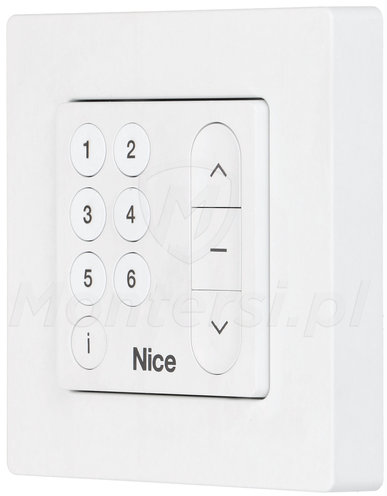 Domi W6 - Naścienny dwukierunkowy nadajnik radiowy, 6-kanałowy