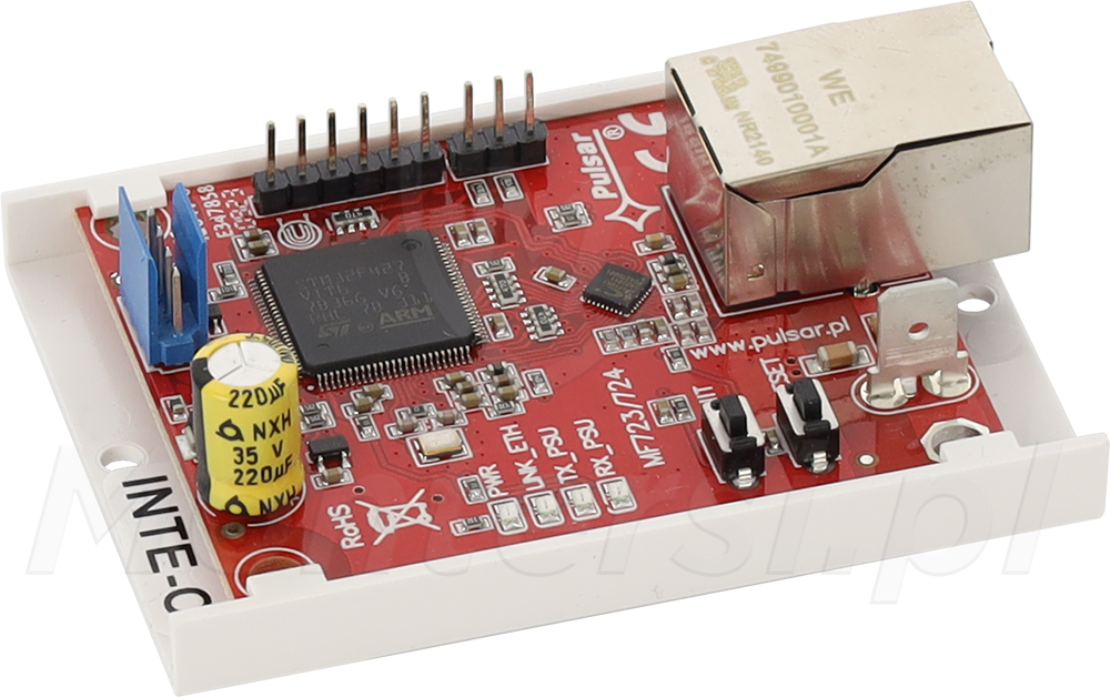 INTRE-C - Interfejs RS485-ETHERNET INTRE-C - Interfejs RS485-ETHERNET