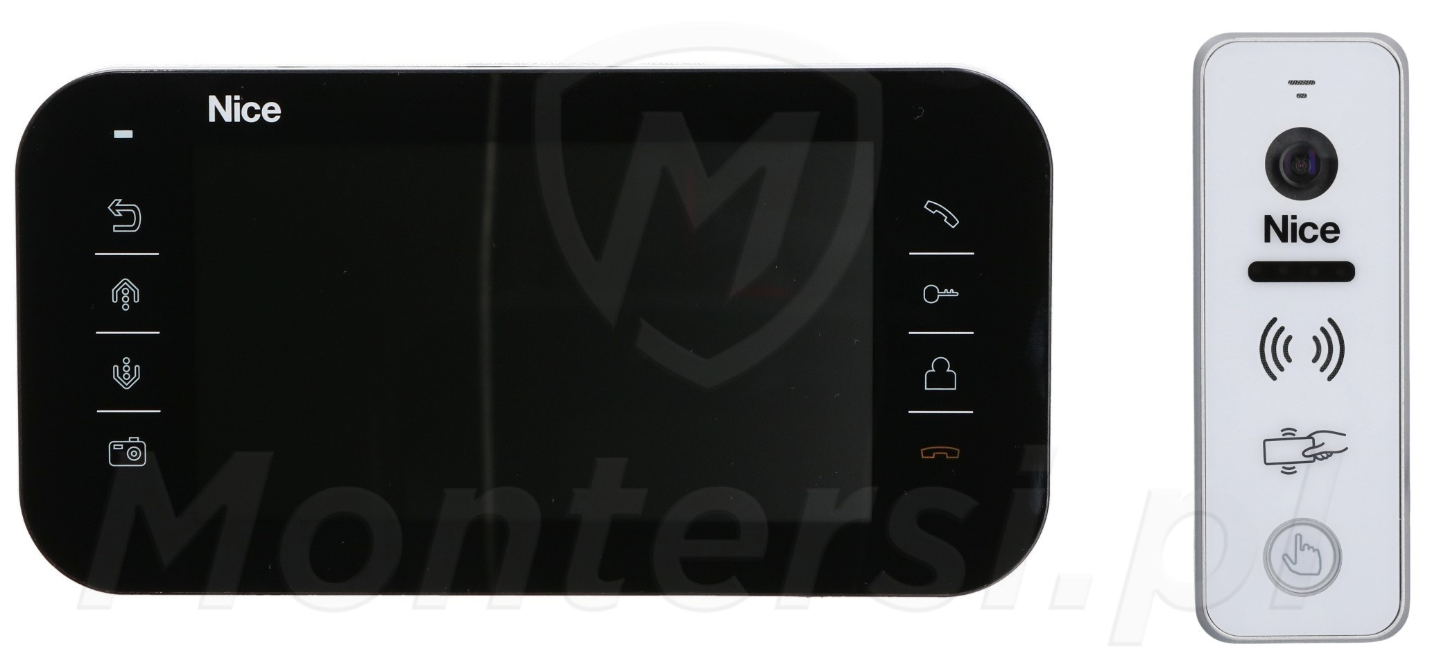 VIEW BPLUS W - 1-abonentowy zestaw wideodomofonu