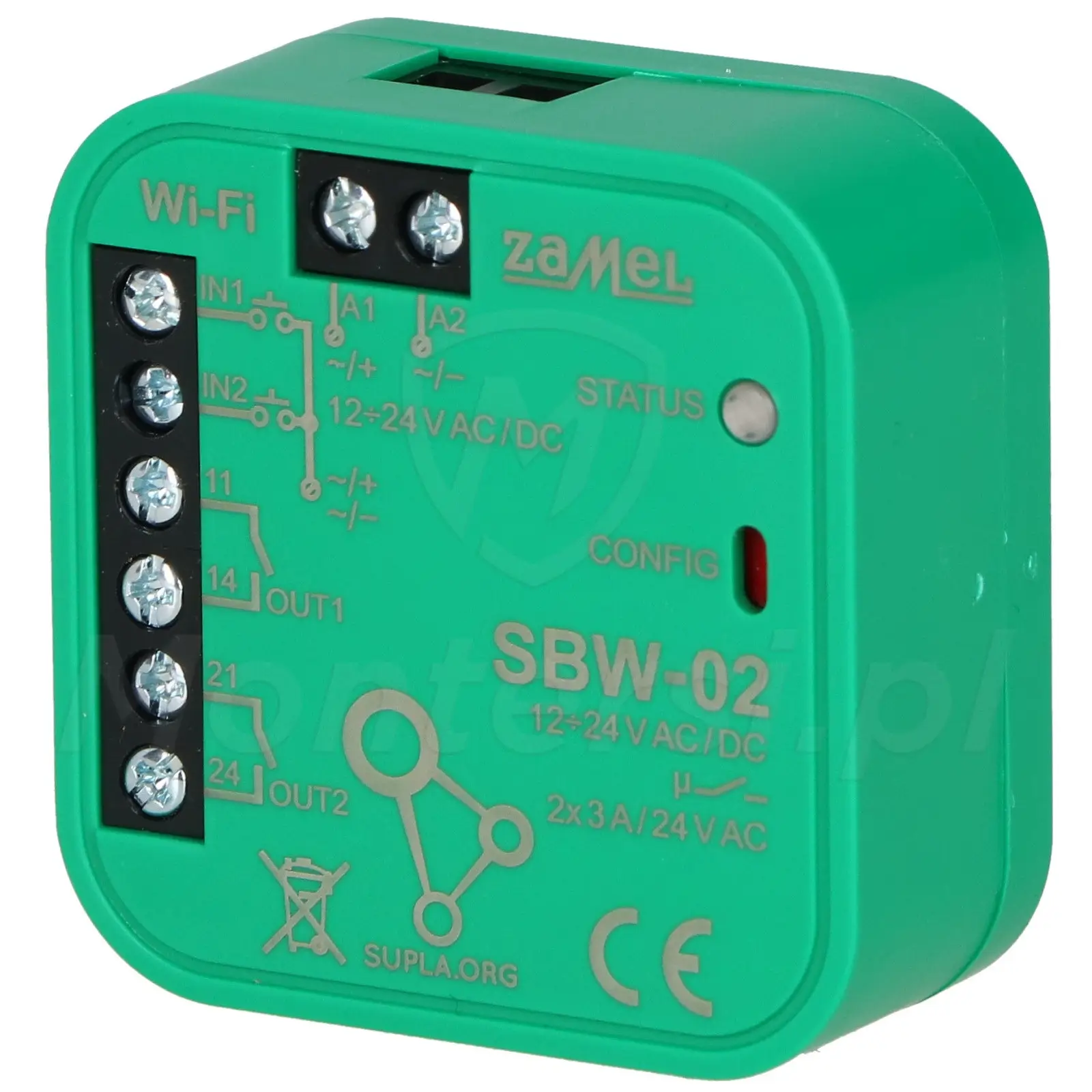 SBW-02 - Sterownik Wi-Fi, Supla