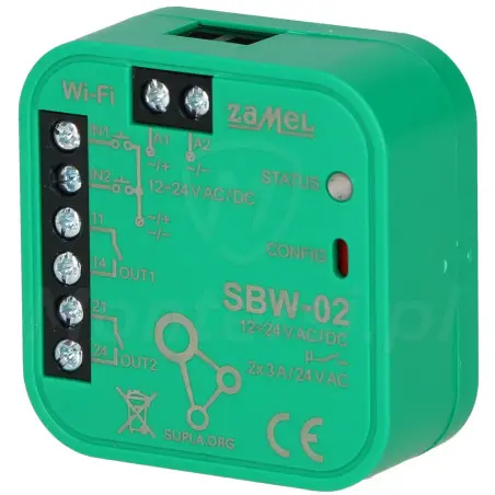 SBW-02 - Sterownik Wi-Fi, Supla