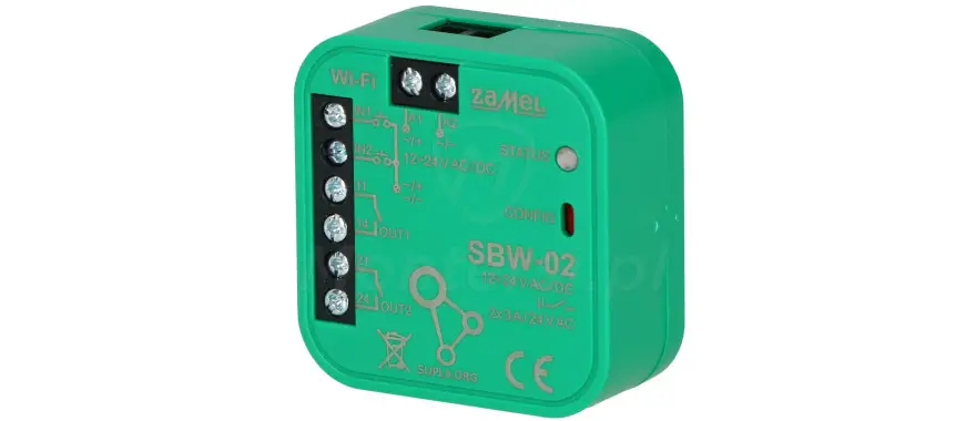 SBW-02 - Sterownik Wi-Fi, Supla