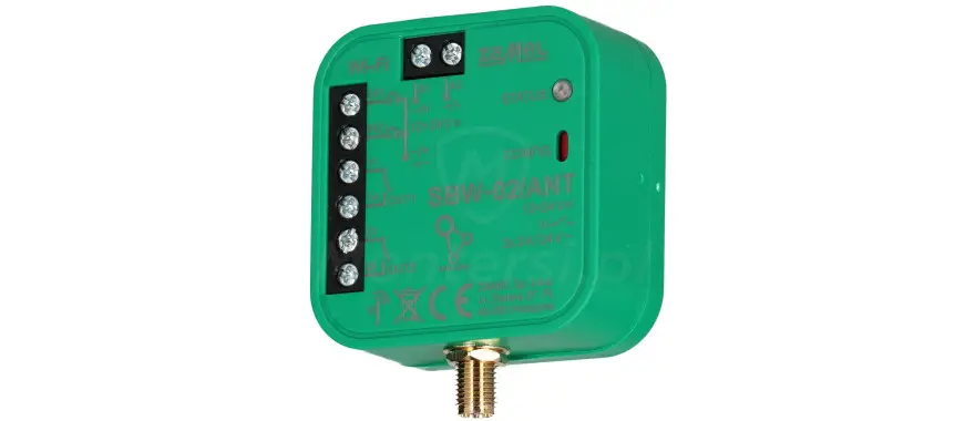 SBW-02/ANT - Sterownik Wi-Fi, 2 kanały, Supla, antena zewnętrzna