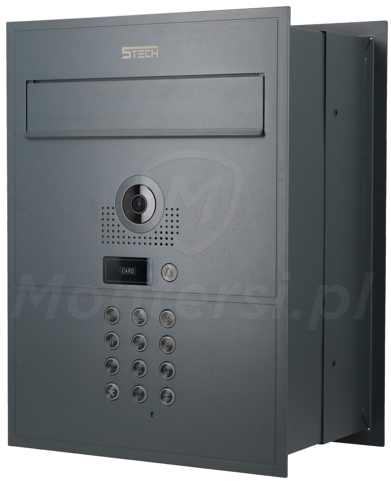 84218 G - 1-abonentowy panel bramowy, skrzynka na listy