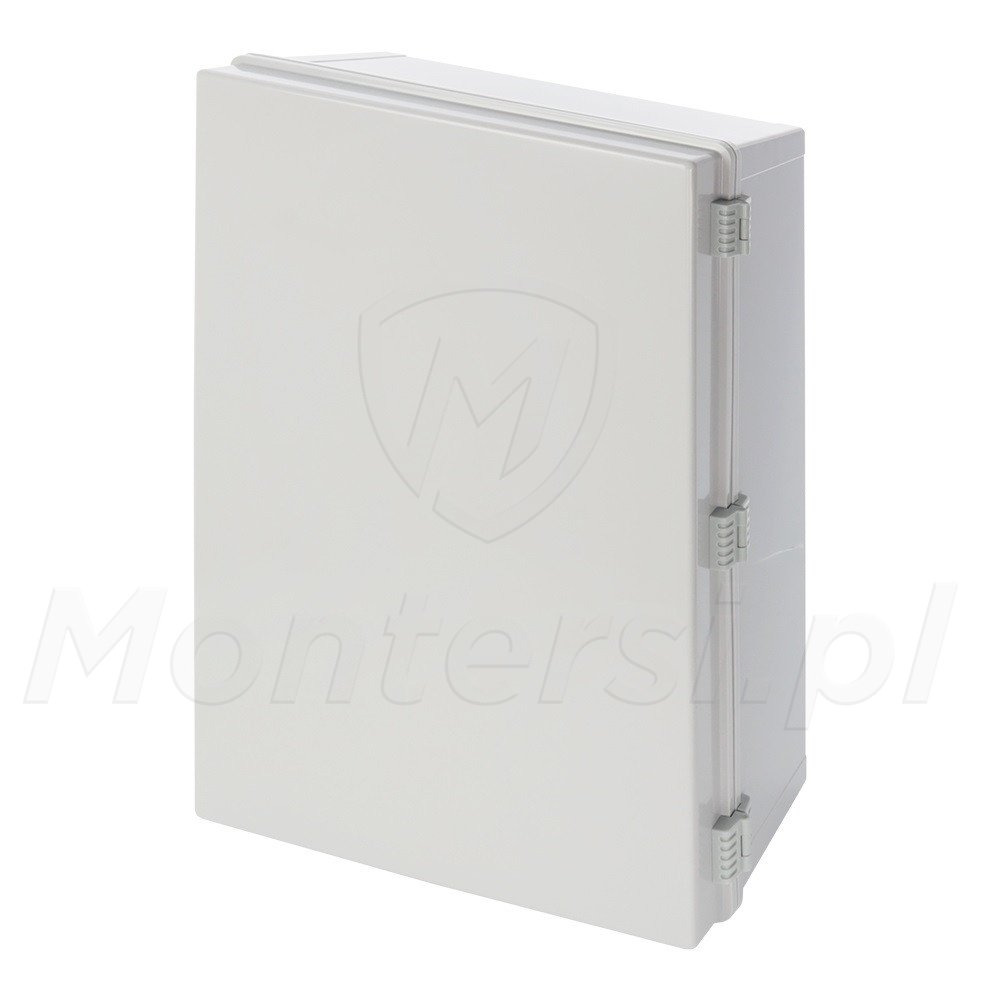 AWB604022 - Wodoszczelna obudowa z zawiasami i płytą montażową
