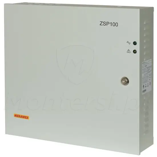 ZSP 100-1.5A-18 - Zasilacz przeciwpożarowy 24V / 1.5 A, 2 x 18 Ah