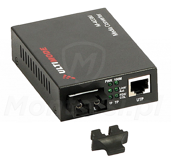 M-403M - Media konwerter UTP - jednomodowy