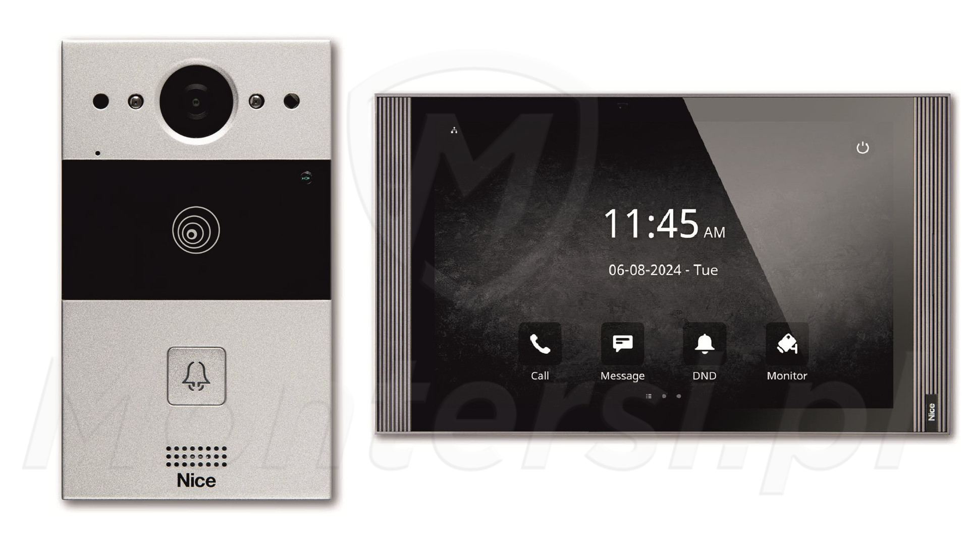 MyBell IP 1-button Kit - Zestaw wideodomofonu z monitorem 10" MyBell IP 1-button Kit - Zestaw wideodomofonu z monitorem 10"