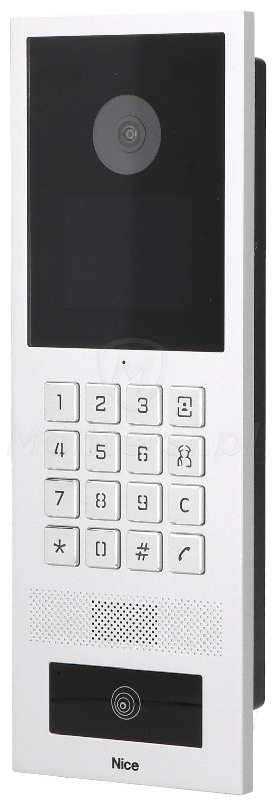 MyBell Keypad (MBIPKEYSTAT) - Zewnętrzny panel IP z klawiaturą, RFID, 2 Mpx MyBell Keypad (MBIPKEYSTAT) - Zewnętrzny panel IP z klawiaturą, RFID, 2 Mpx