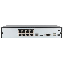 Tył rejestratora IP DS-7108NI-Q1/8P/M(D)