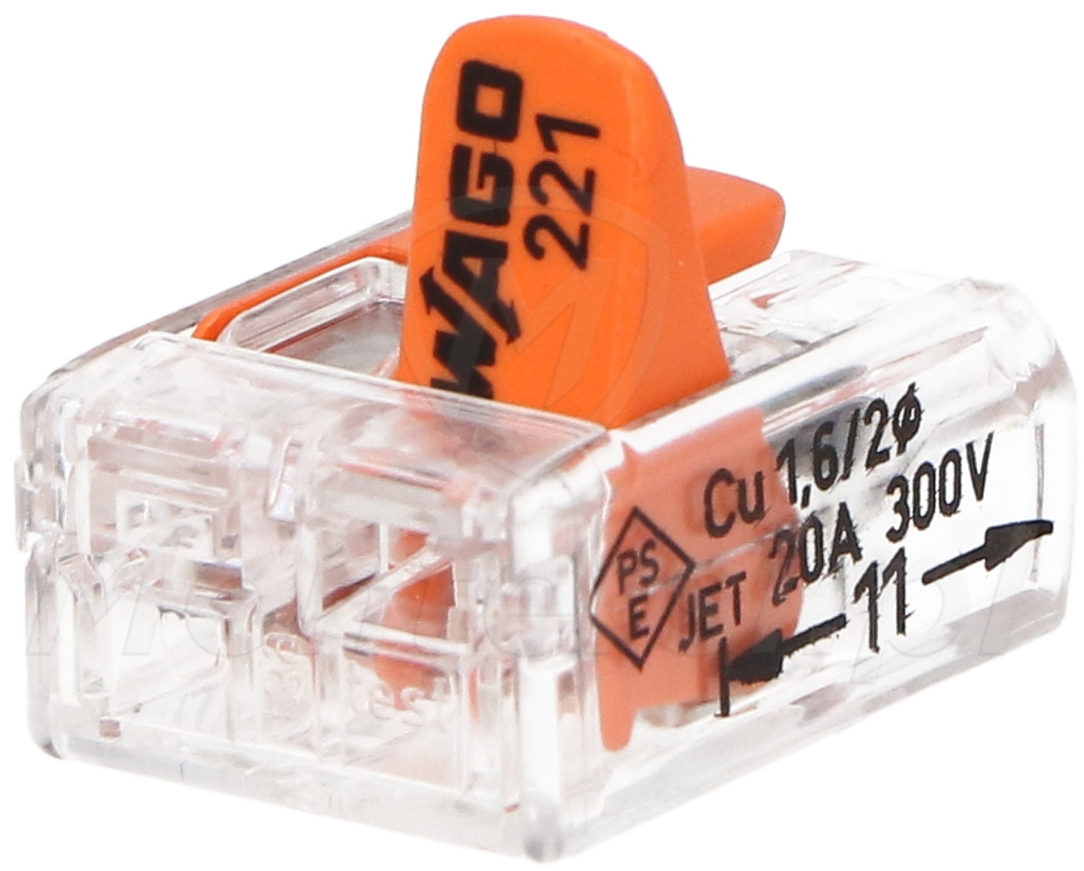 Szybkozłączka WAGO 221-412 - 2 torowa