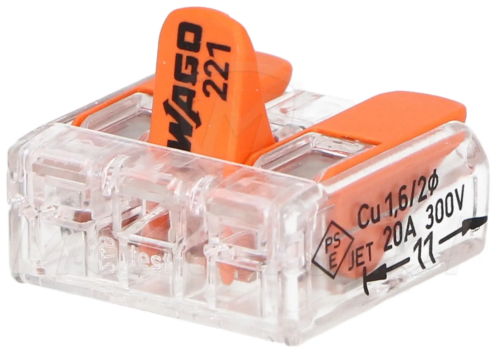 Szybkozłączka WAGO 221-413 - 3 torowa