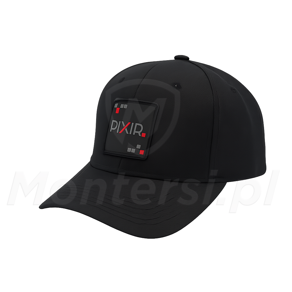 Czapka z daszkiem z logo PIXIR
