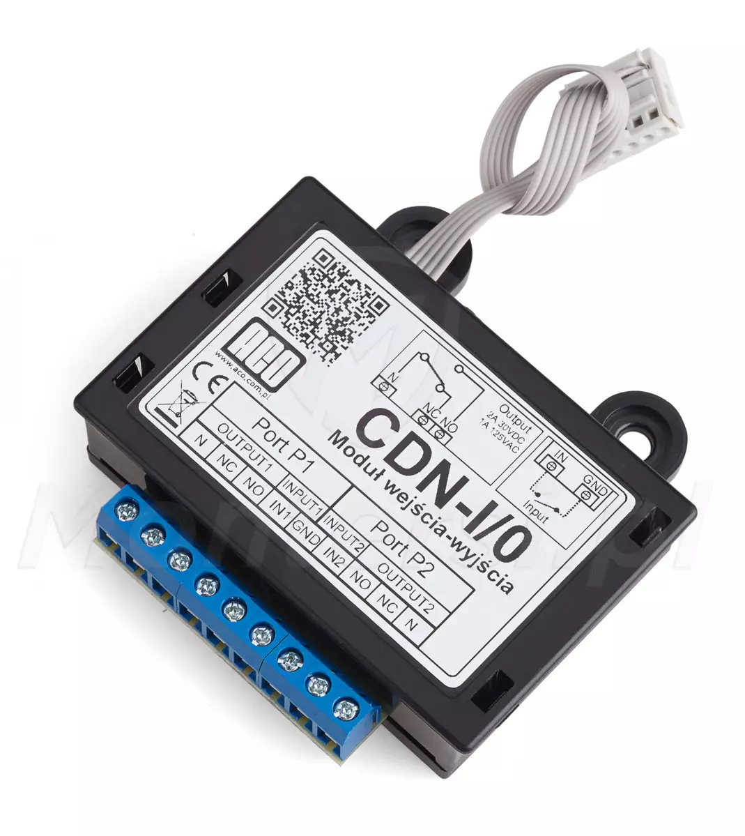 CDN-I/O - Moduł przekaźnikowy NO/NC