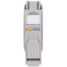 SXKJ-DIN-GY - Moduł na szynę DIN na 1 x RJ45 keystone Solarix SXKJ-DIN-GY - Moduł na szynę DIN na 1 x RJ45 keystone Solarix