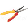 WIHA 38858 - Szczypce półokrągłe Industrial electric z długą główką do pracy pod napięciem