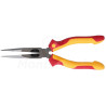 WIHA 38858 - Szczypce półokrągłe Industrial electric z długą główką do pracy pod napięciem